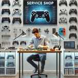 Naprawa padów Playstation Xbox Nintendo- wymiana analogów - wym części
