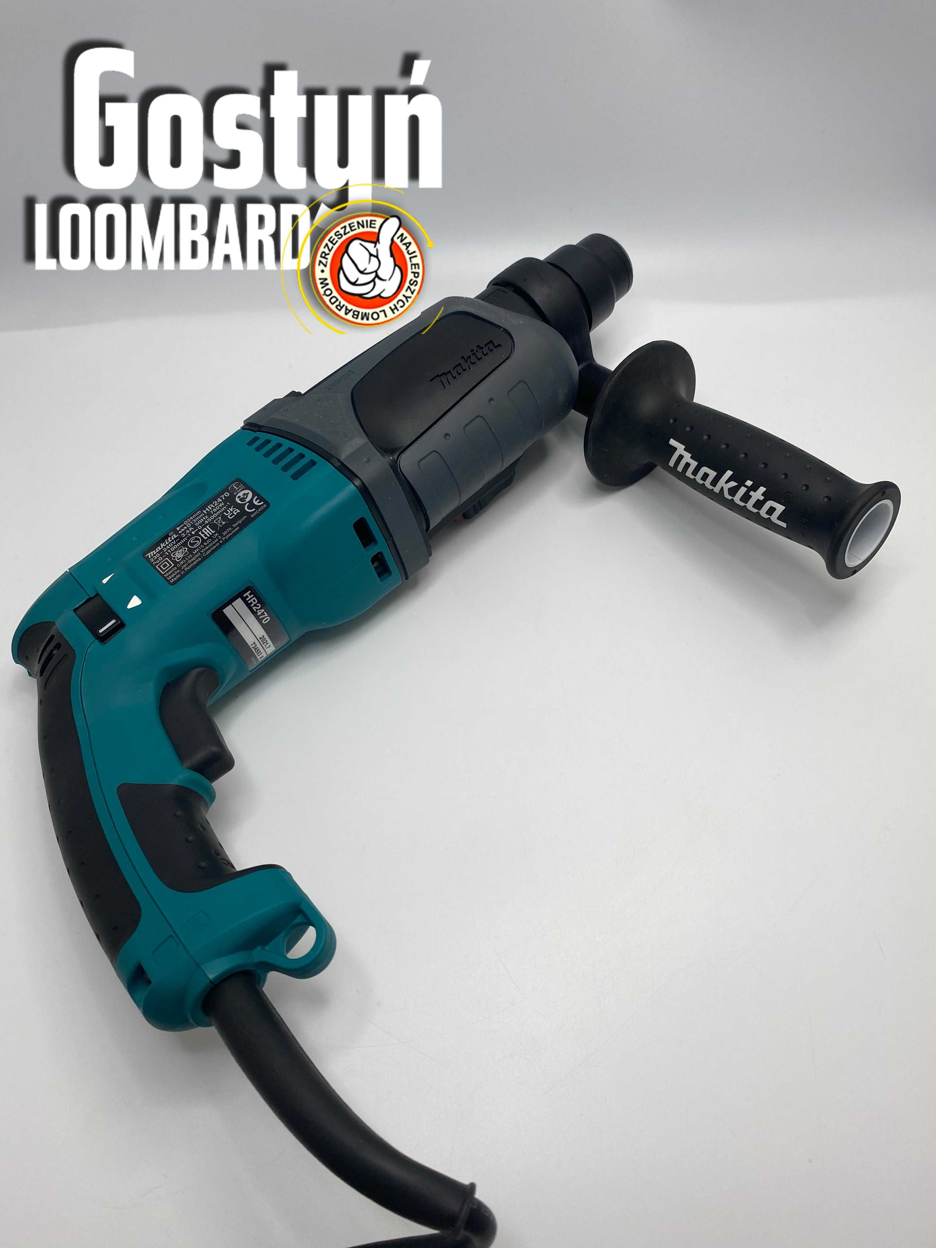 Od Lombard Gostyń Młotowiertarka Makita HR2470  2021 r Zadbana !
