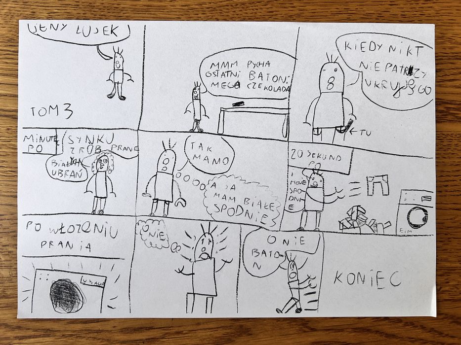 Komiksy własnoręcznie robione