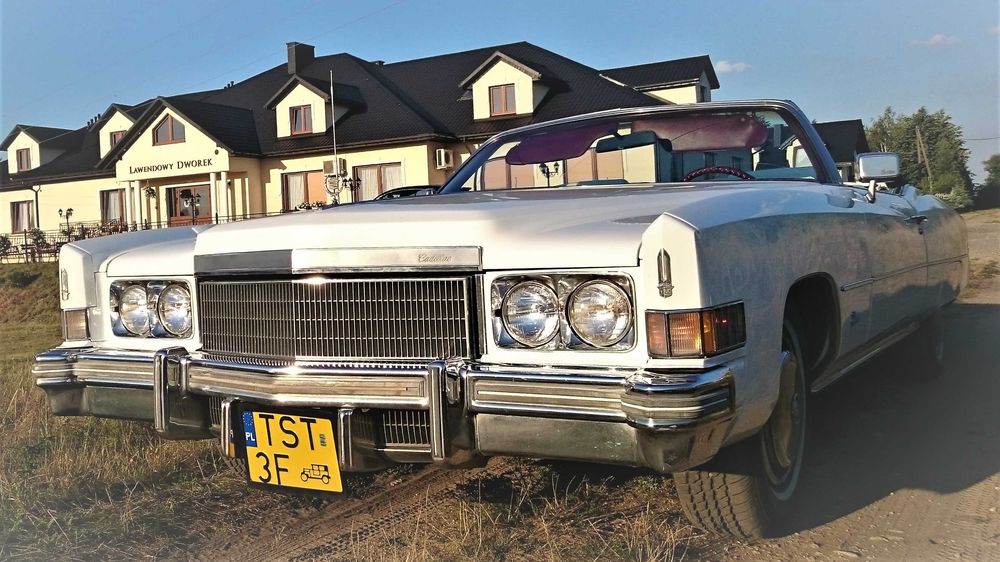 Cadillac Eldorado Cabrio 1974r. Samochód Do Ślubu Auto Na Wesele Inne