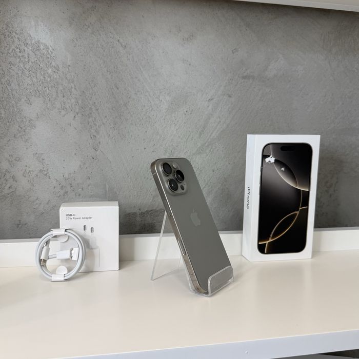 iPhone 16 Pro 128GB | Bateria 100% | Stan bardzo dobry | Gwarancja