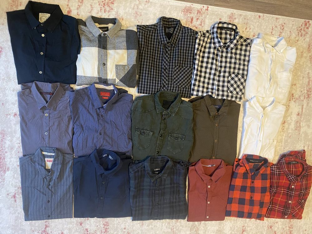 Lote roupa homem 56 peças S - 36