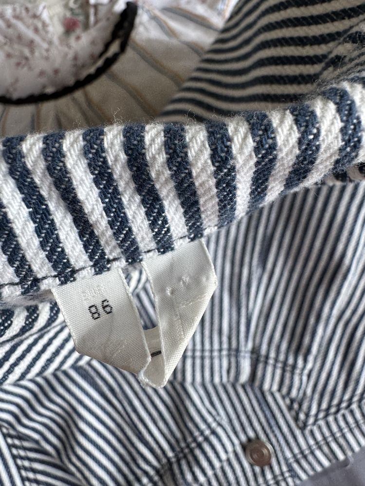 Zestaw dla dziewczynek, r 86, marki Zara, Arket, H&M