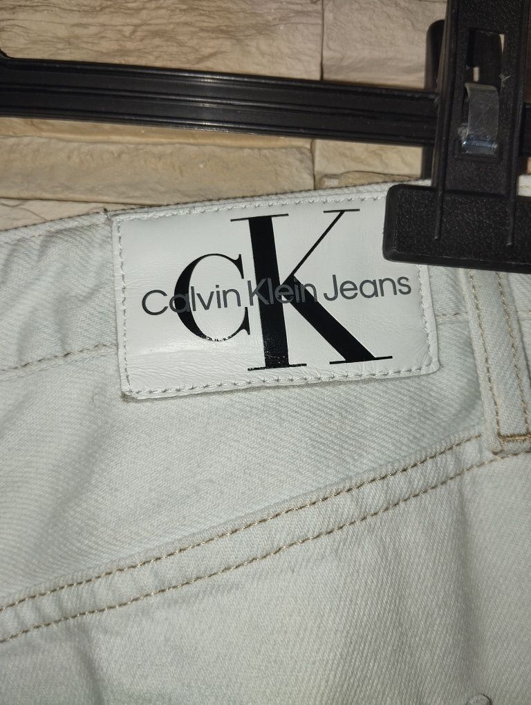 Spodnie jeansowe Calvin Klein W25 oryginalne 90s straight proste
