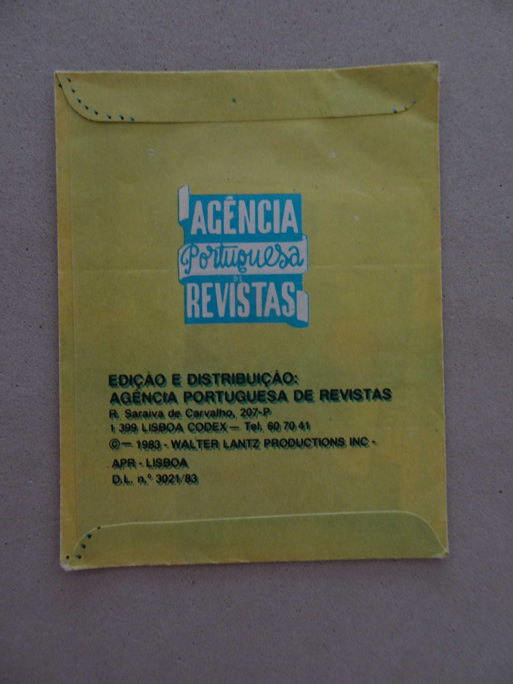 Carteira de cromos fechada - Histórias Alegres do Pica-Pau