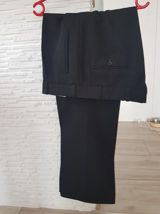 Garnitur w prążek rozm. XL