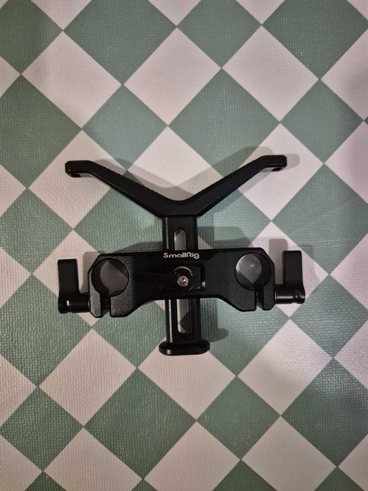 15 mm vareta (8"/20 cm de comprimento + SMALLRIG 15 mm Lens Support