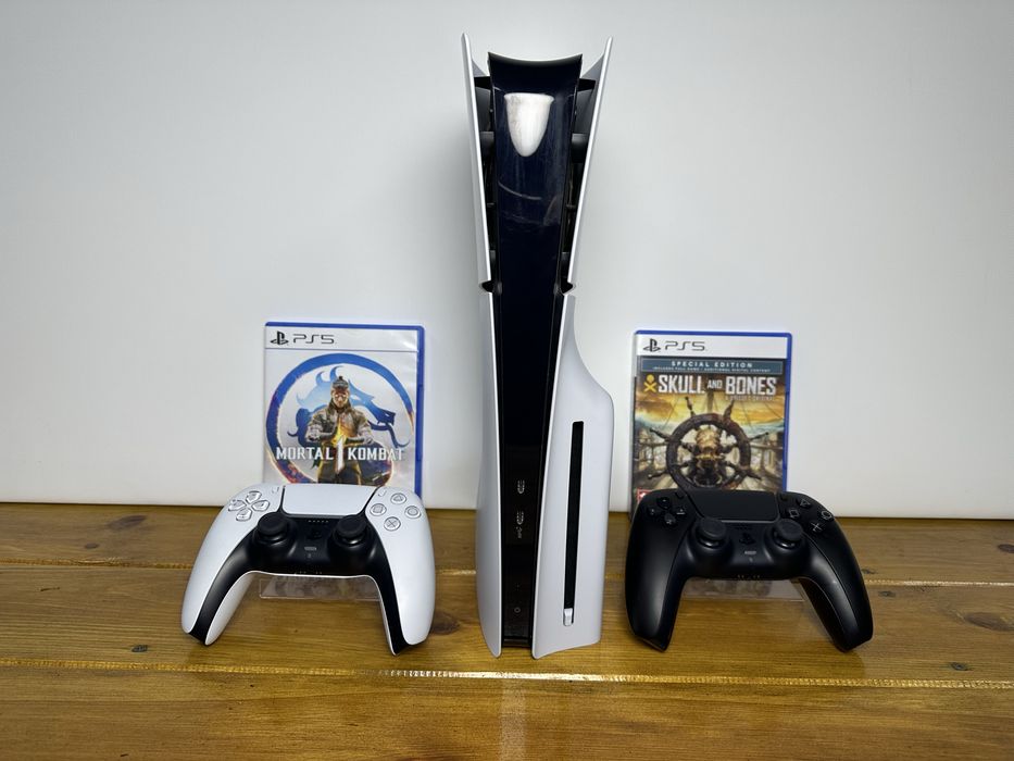 Sony PlayStation 5 Slim 2 DualSense 2 диска