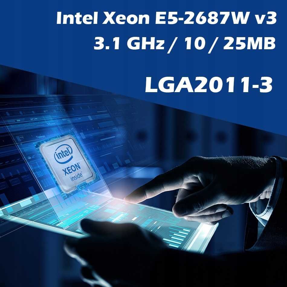 Procesor Intel Xeon E5-2687W V3 SR1Y6 10-core 3.1/3.5 GHz 25M jak nowy