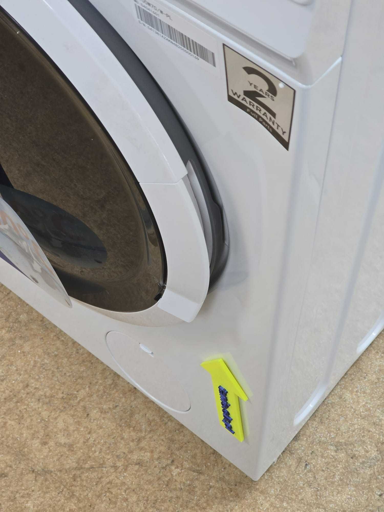 NOWA MOCNO USZKODZONA Midea Pralka MF100W70/W-PL brak gwarancji S8 &