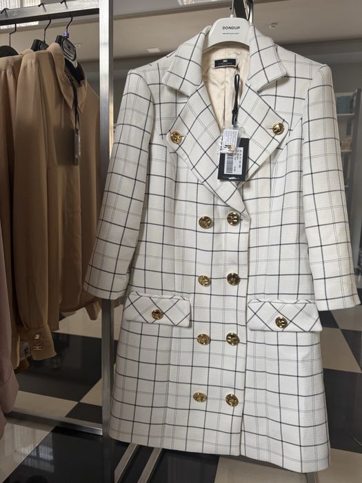 Нова Elisabetta Franchi оригінал оригинал платье пиджак сукня жакет