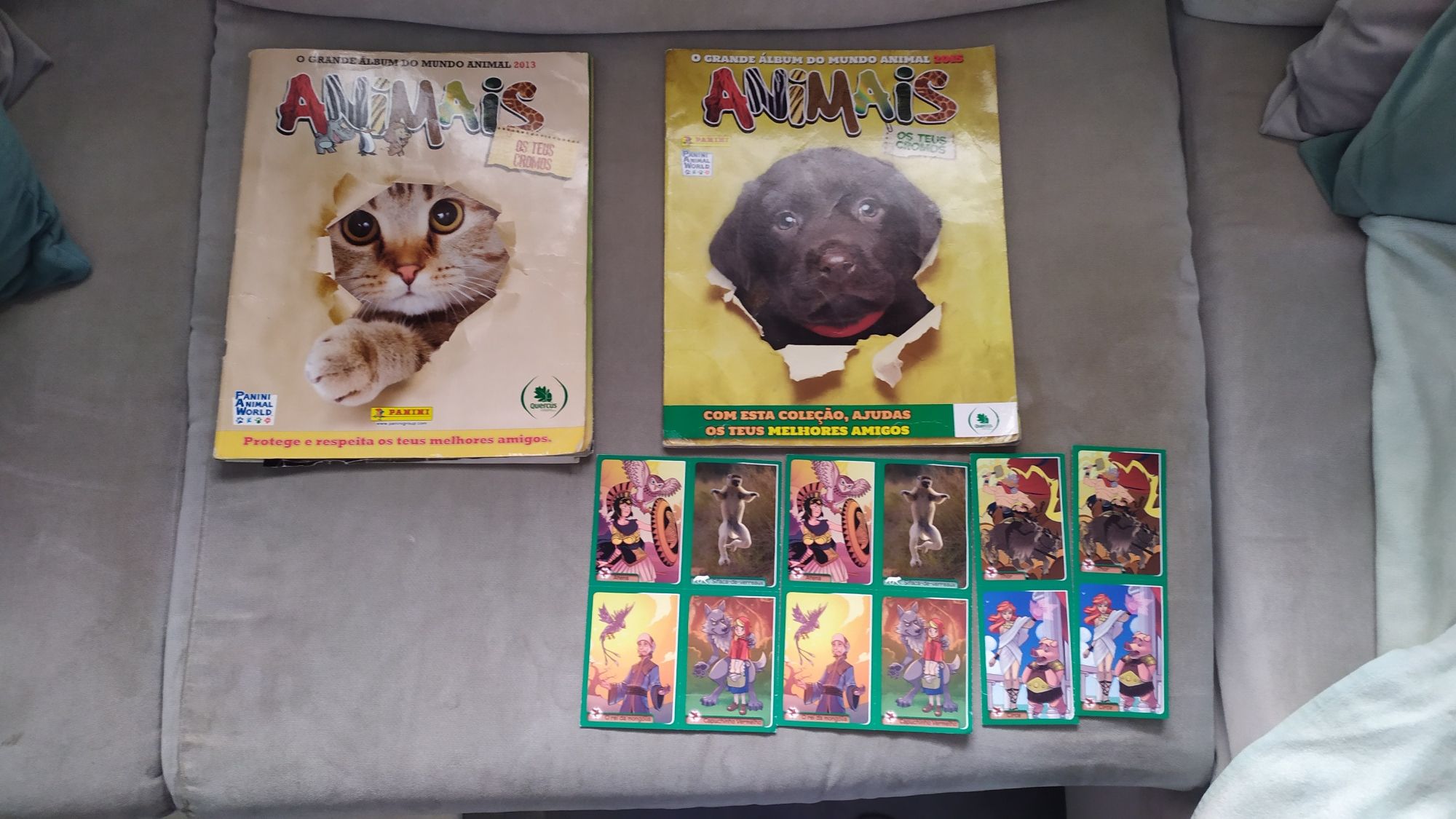 Coleções ANIMAIS o grande álbum do mundo animal 2013 e 2015