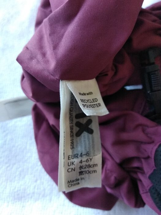 Rękawiczki narciarskie z wiewiórką 4-6 lat 104/110-116 Fix