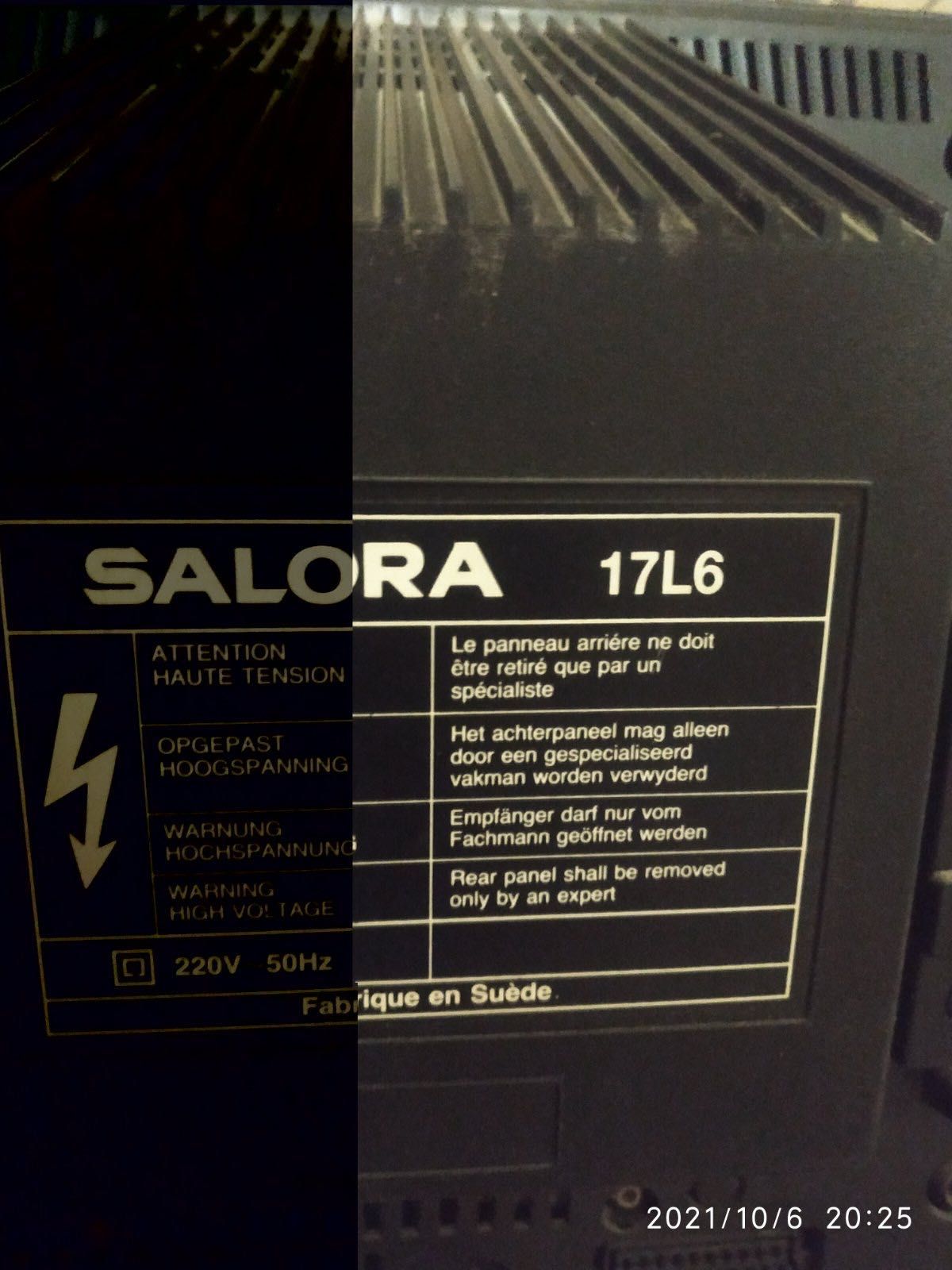 Телевизор Salora 17L6