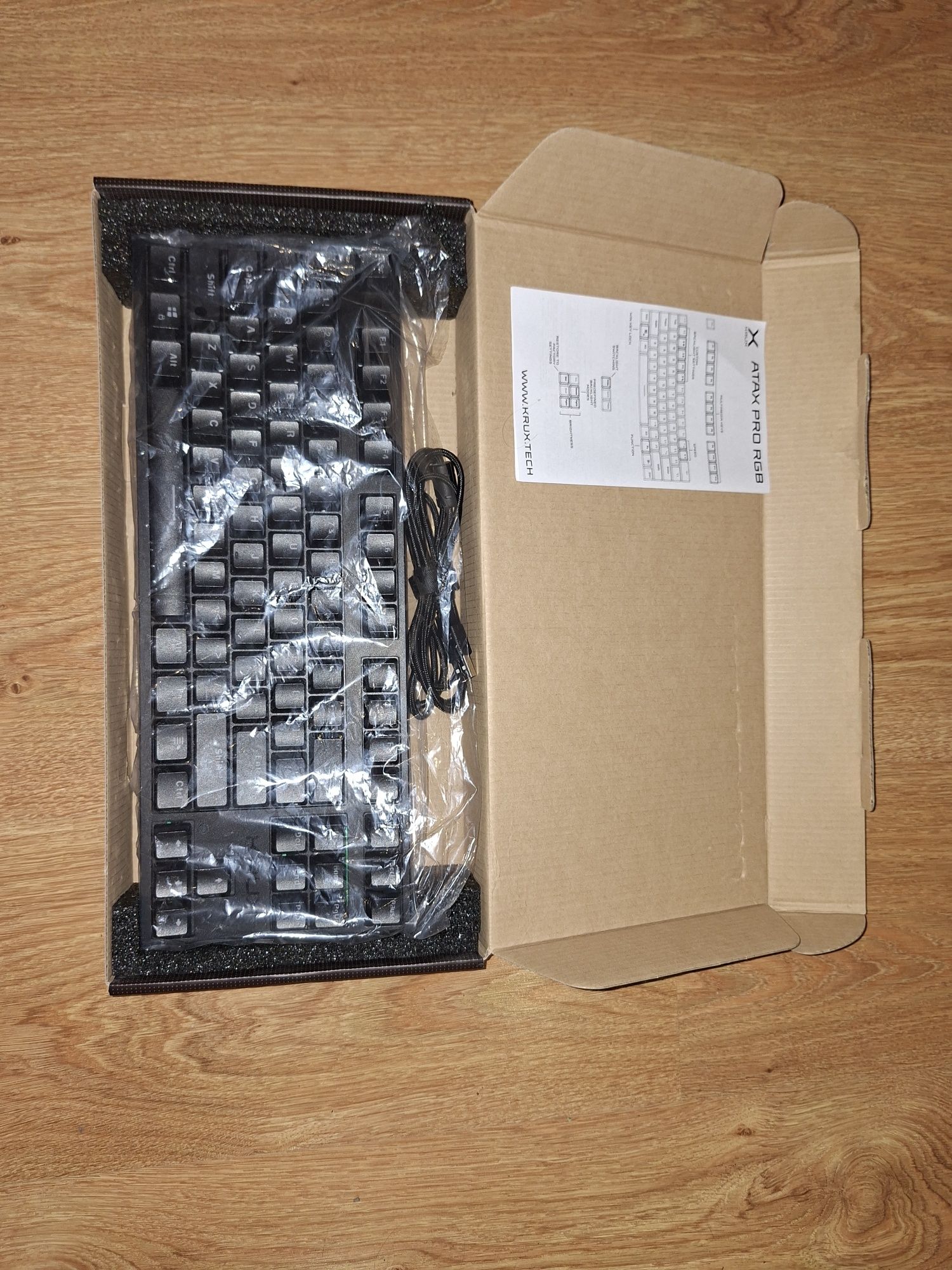 Krux atax pro rgb gateron red
