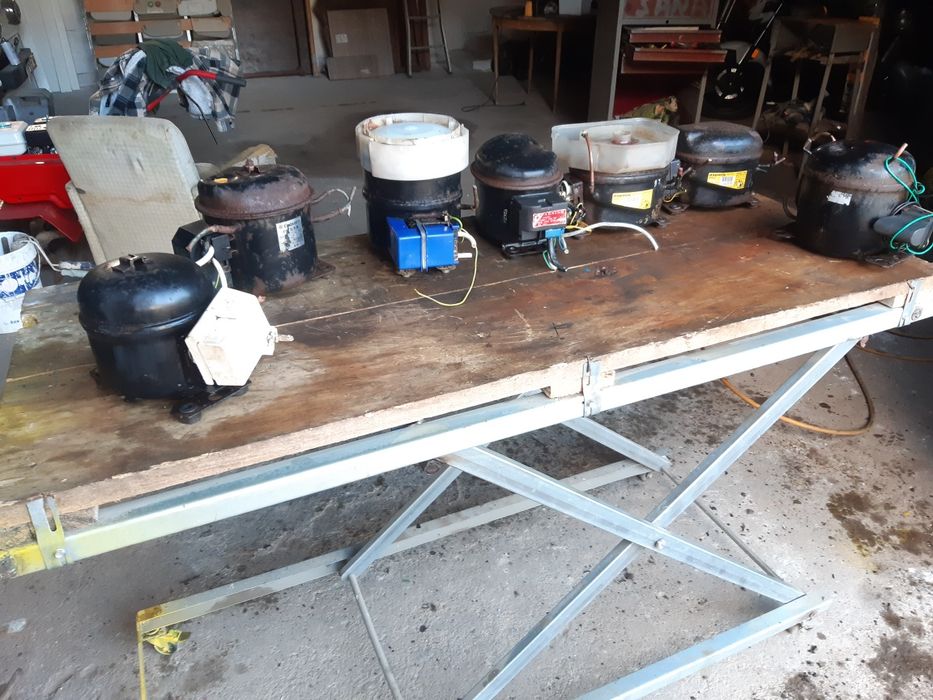 Lote de motres de frigorifico usados