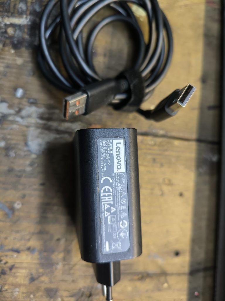 Carregador para portátil lenovo 45w com cabo