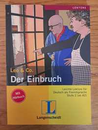Książka do nauki niemieckiego Der Einbruch, poziom A2