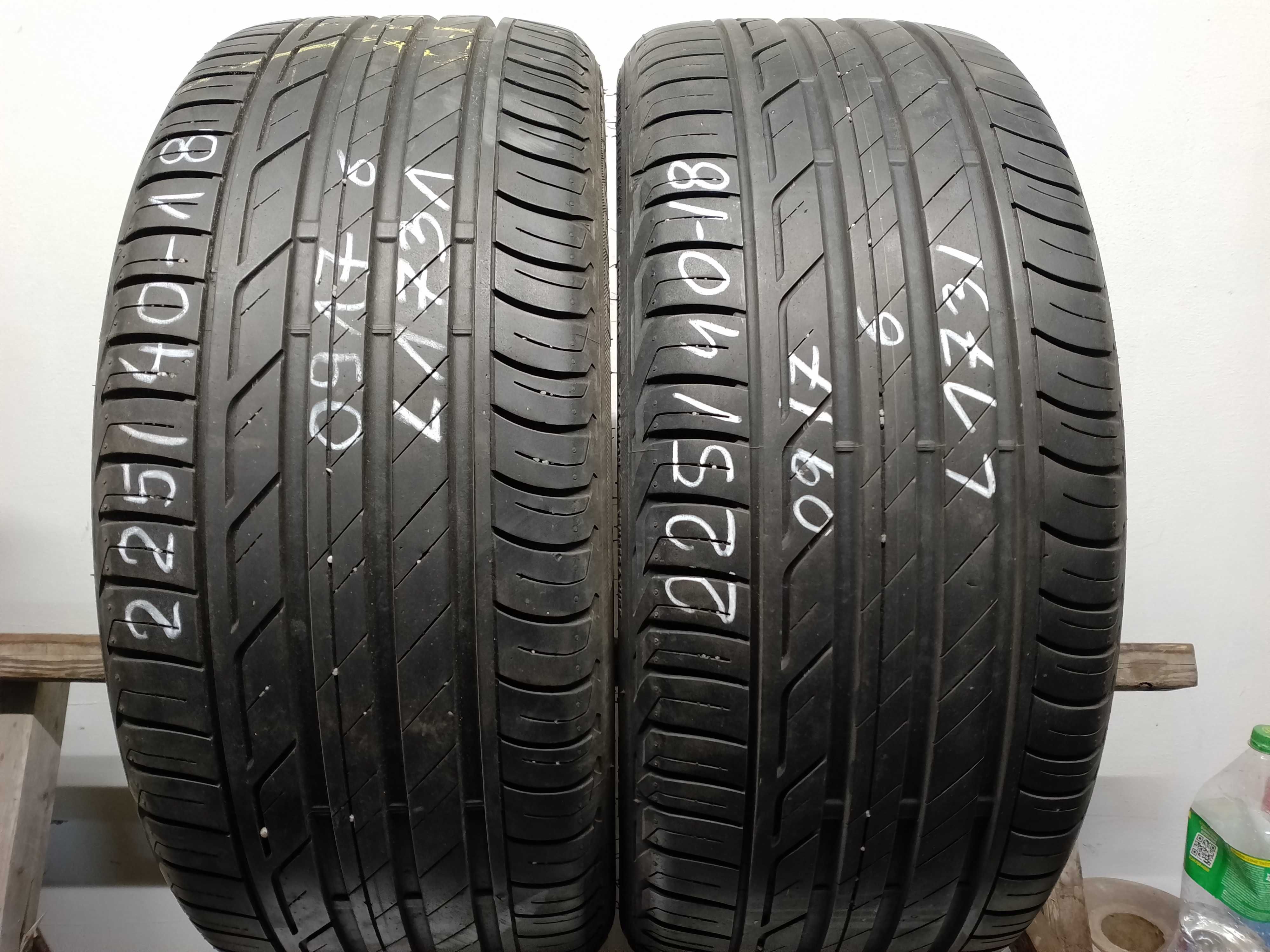 225/40 18 Bridgestone Turanza T001 / 0917 Obrzycko L1731