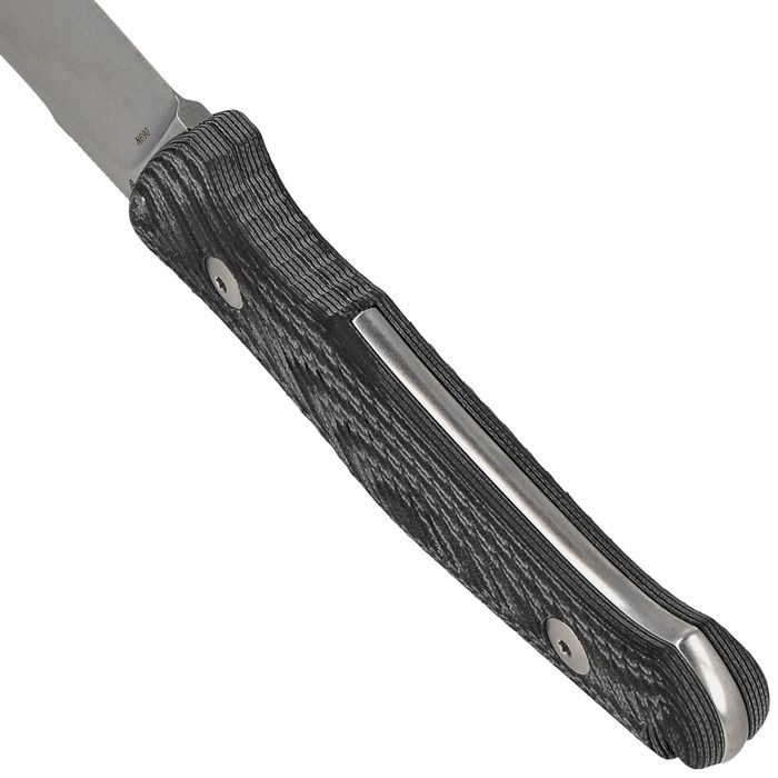 Nóż Viper Nordlys Black Suretouch, Stonewashed N690 by Jens Ansø