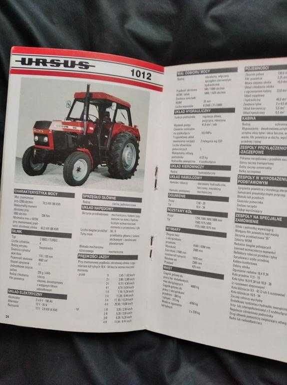 Katalog mini folder Ursus 2812,3512,4512,4514,5312,5314