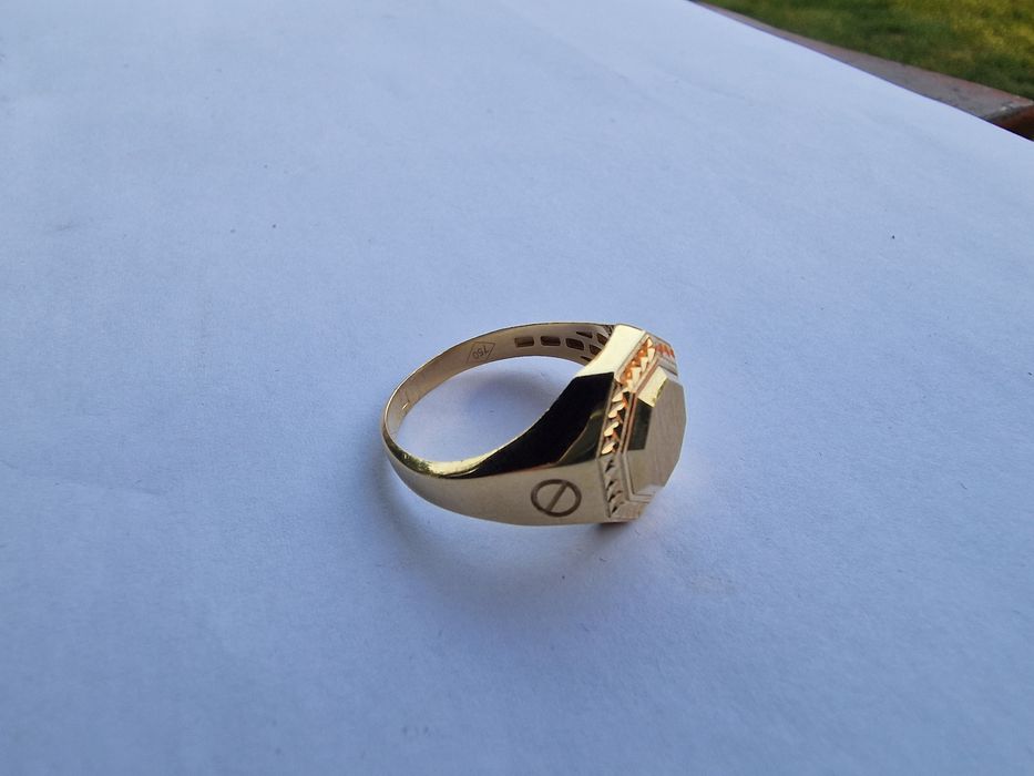 Nowy sygnet z 1️⃣8️⃣K zlota próby 5️⃣8️⃣5️⃣