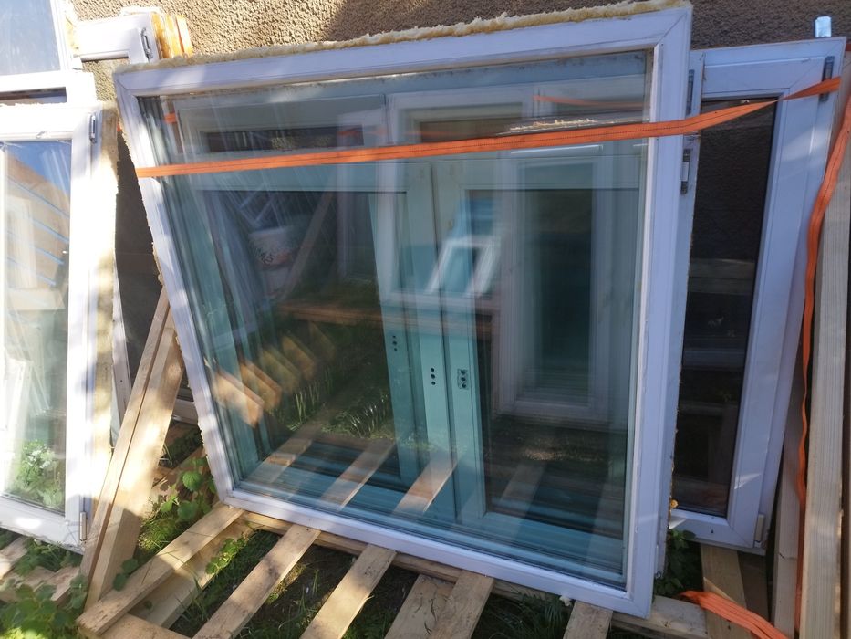 Okna rozne wymiary sokolka transport okno drzwi pcv plastikowe