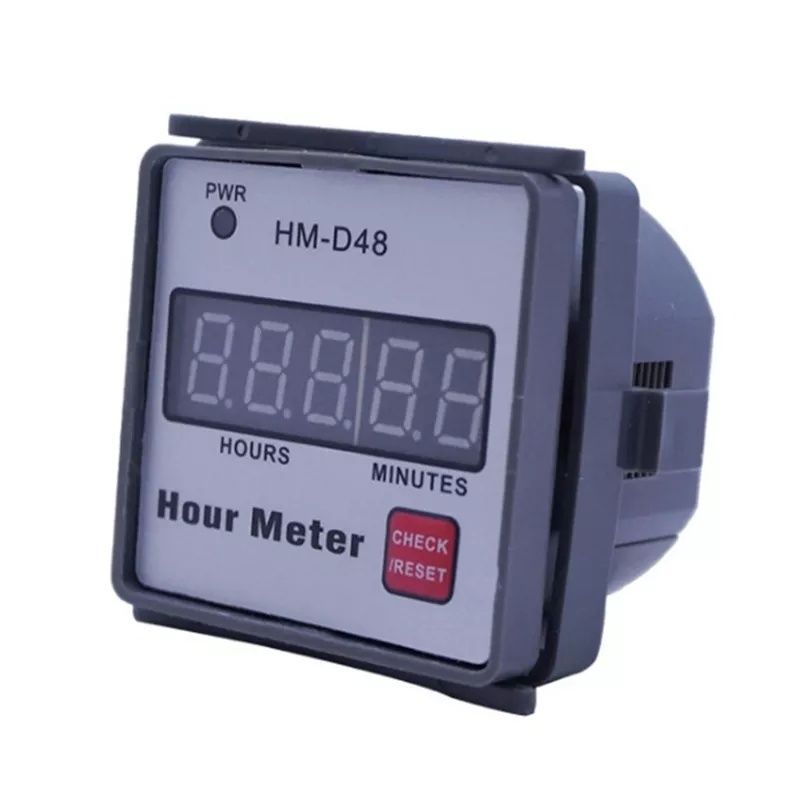 Счётчик моточасов HM-D48,  индикатор времени работы 220V. генератор