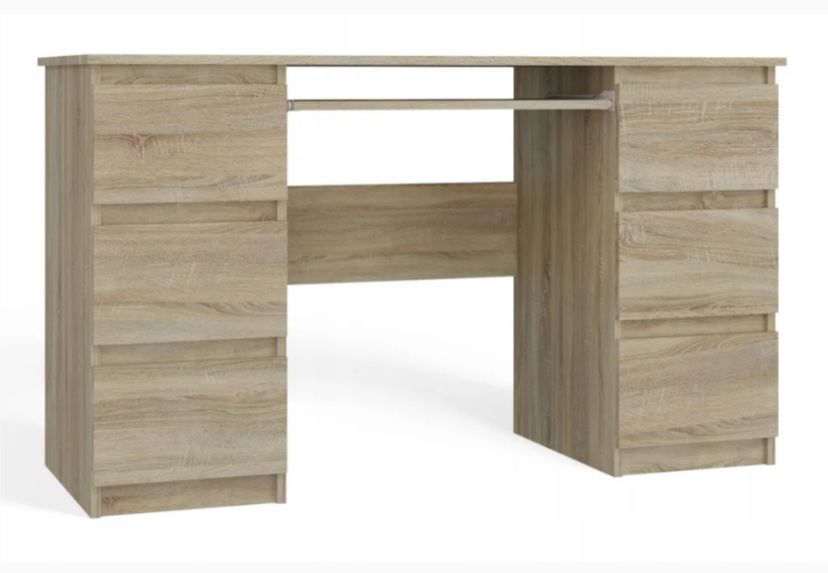 Biurko funkcjonalne z 6 szufladami