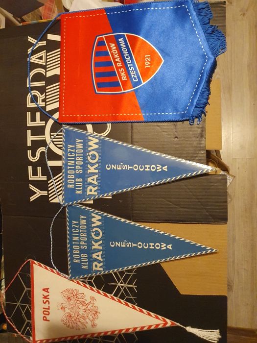 Zestaw proporczyków Raków Częstochowa(OK)