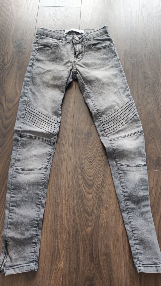 Spodnie jeansowe 34/32 skinny 3 pary