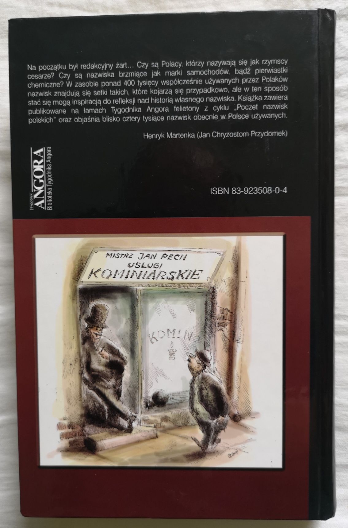 Skąd się wzięło moje nazwisko - Henryk Martenka z autografem !!!