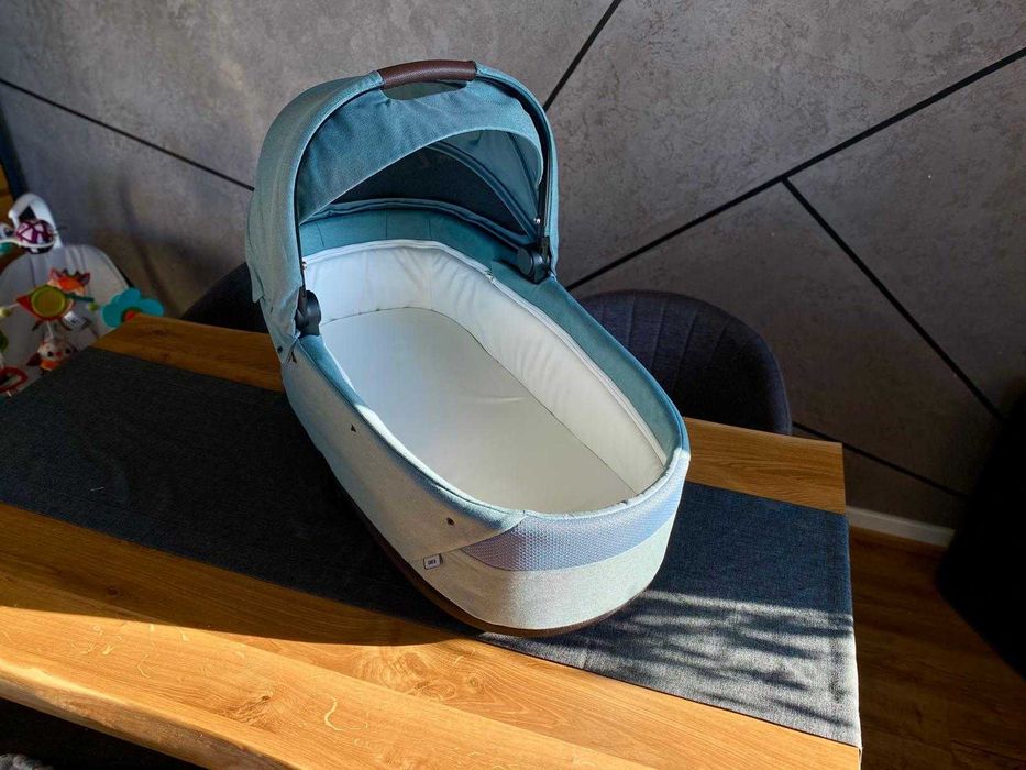 Gondola Cybex Cot S Balios S Lux 2.0 - Sky Blue jak nowa, na gwarancji