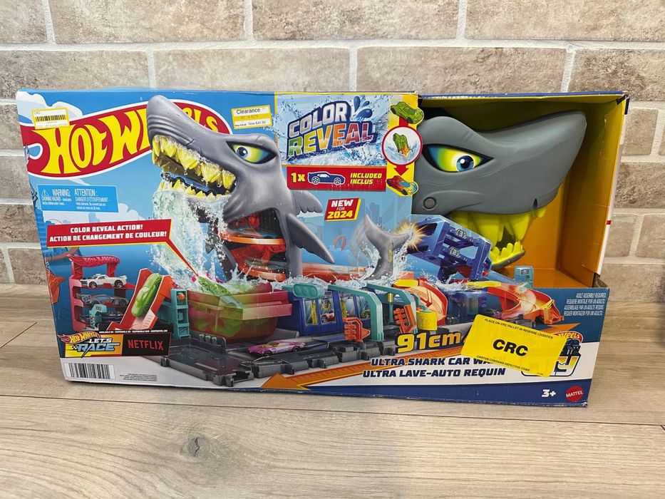 Трек Hot Wheels Автомийка Акула
