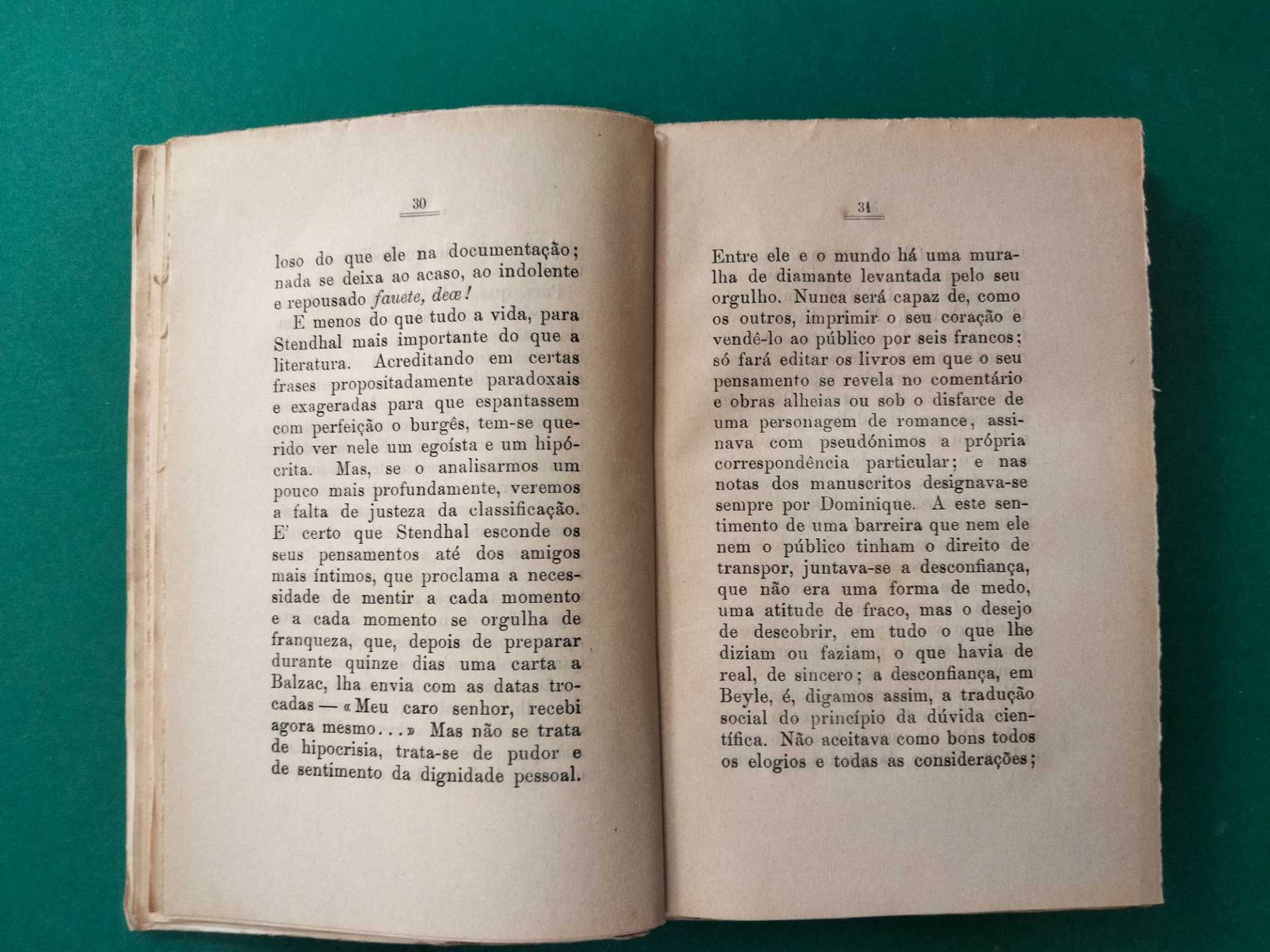 Stendhal Mérimée - Dois Ensaios de Interpretação - Agostinho da Silva