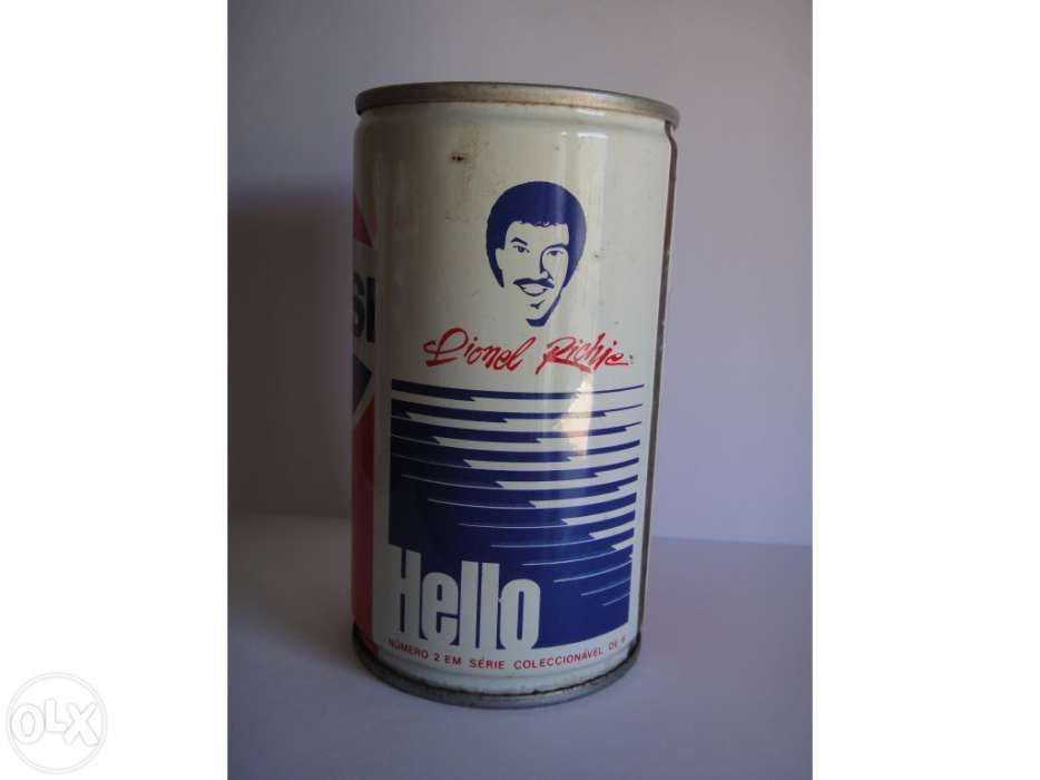 Conjunto Latas Coleção Pepsi Cola Lionel Richie