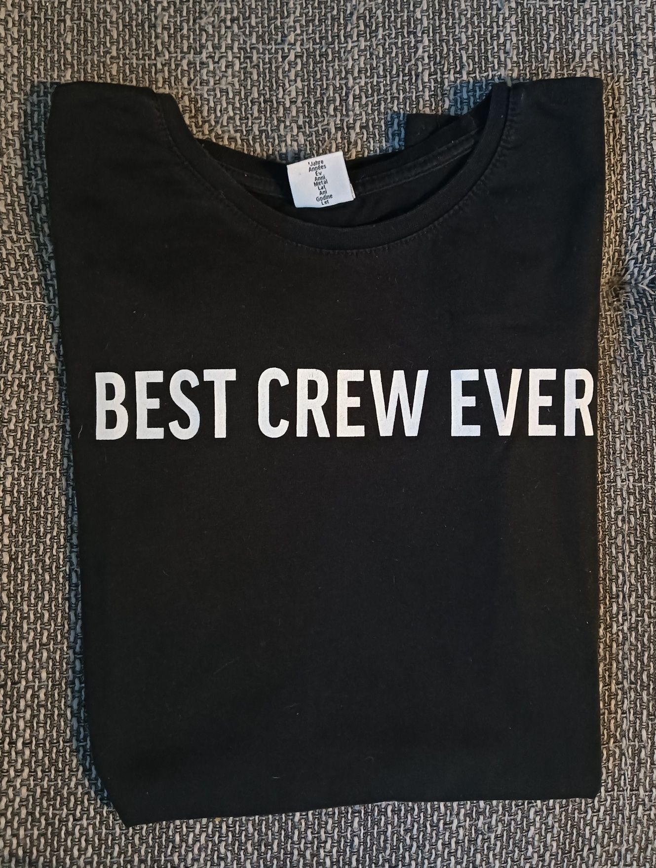 Koszulka męska "Best Crew Ever" rozmiar 170
