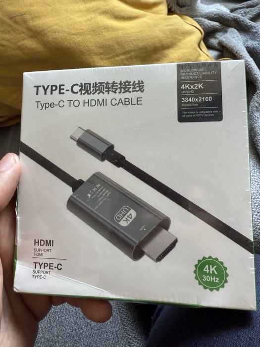 Cabo tipo c para cabo hdmi
