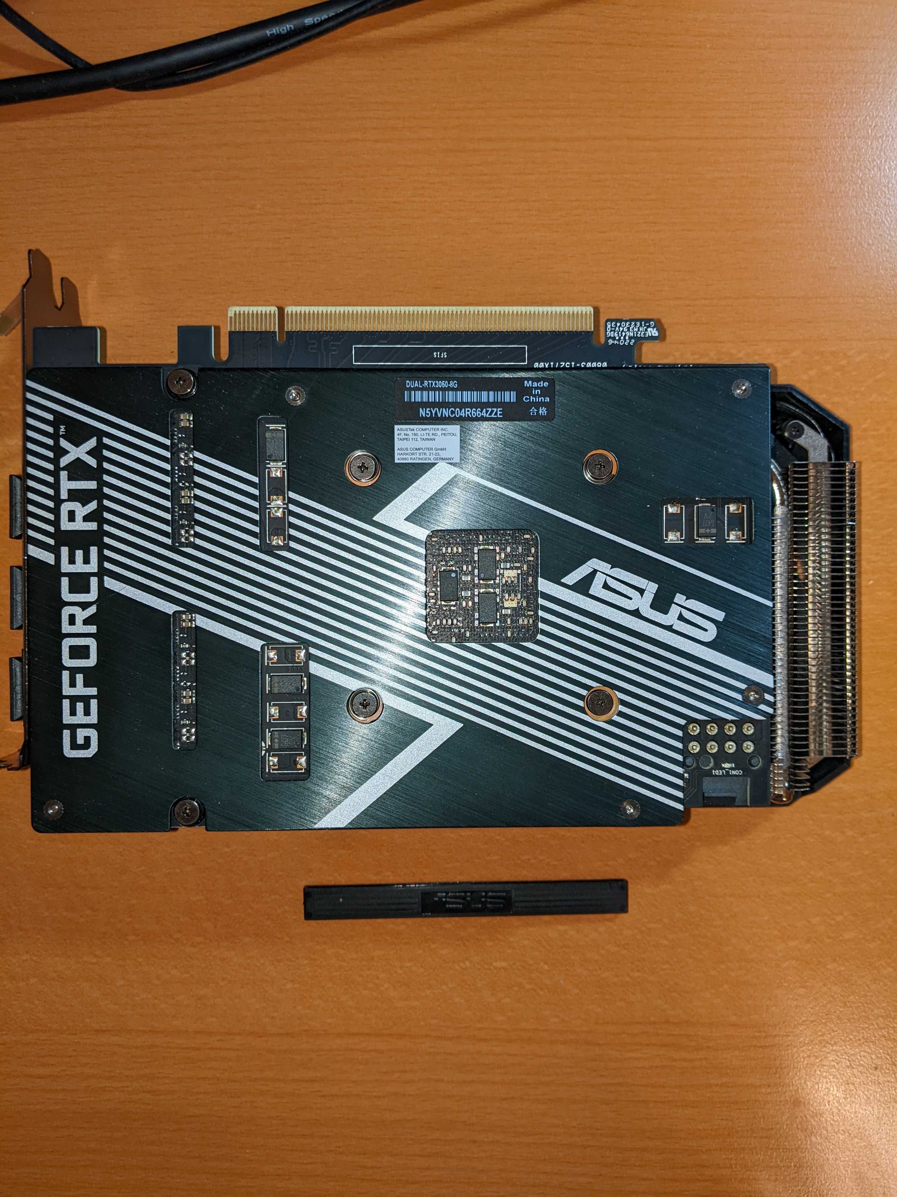 RTX 3050 ASUS Dual 8Gb GDDR6