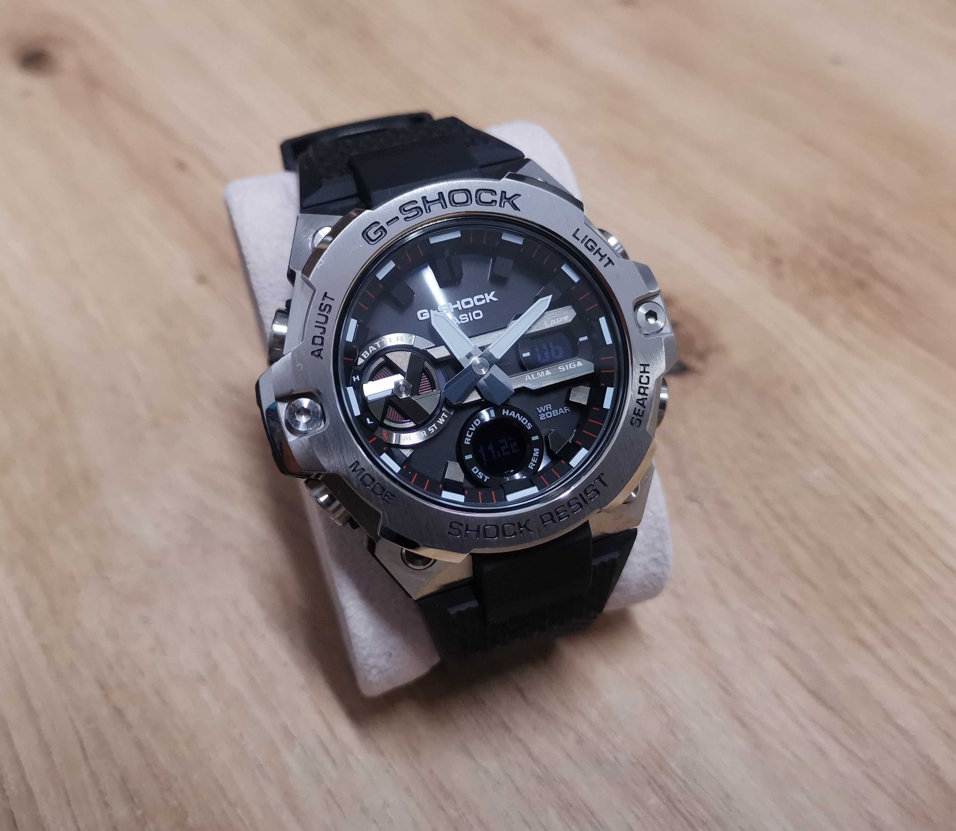 Zegarek Casio G-SHOCK GST-B400-1AER Solar. Gwarancja do 2028r+GRATIS