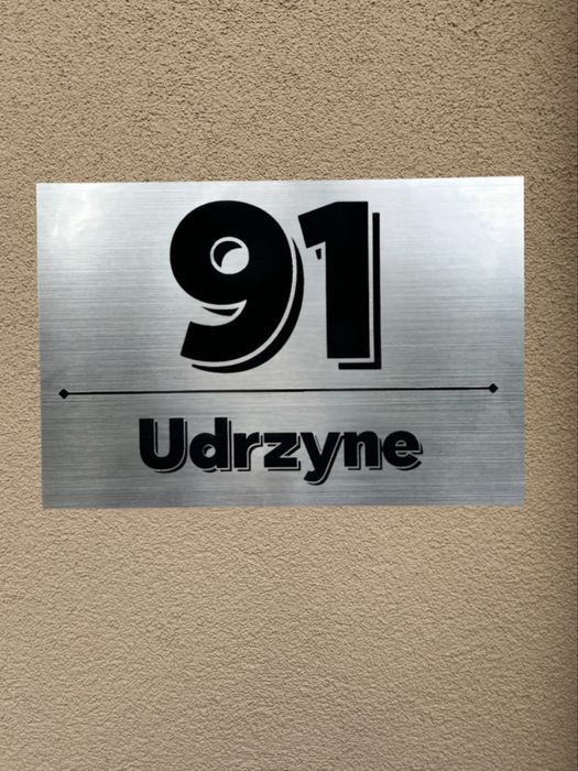 Tabliczka adresowa numer na dom