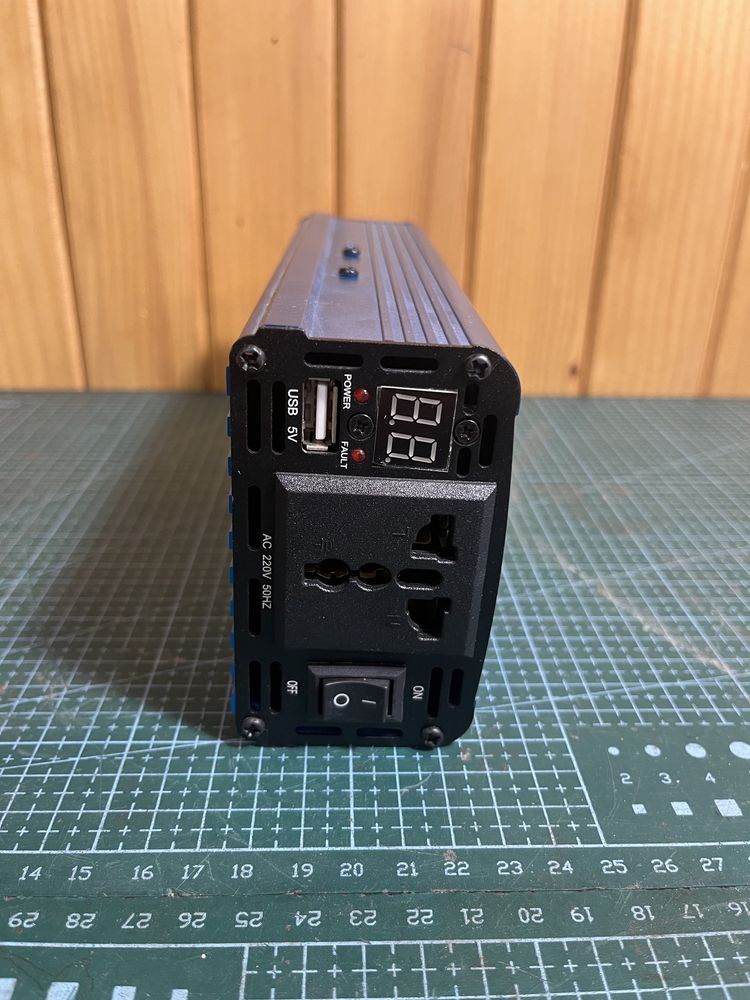 Інвертор 12 24V 220V 1500W (500W) автономне живлення