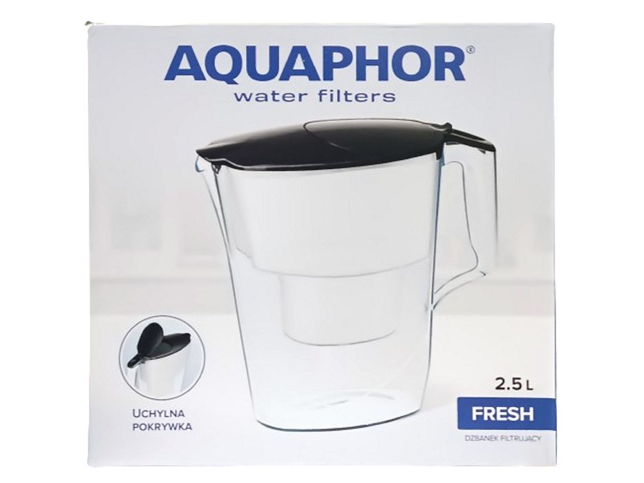 Dzbanek filtrujący Aquaphor Fresh 2,5L - Czarny