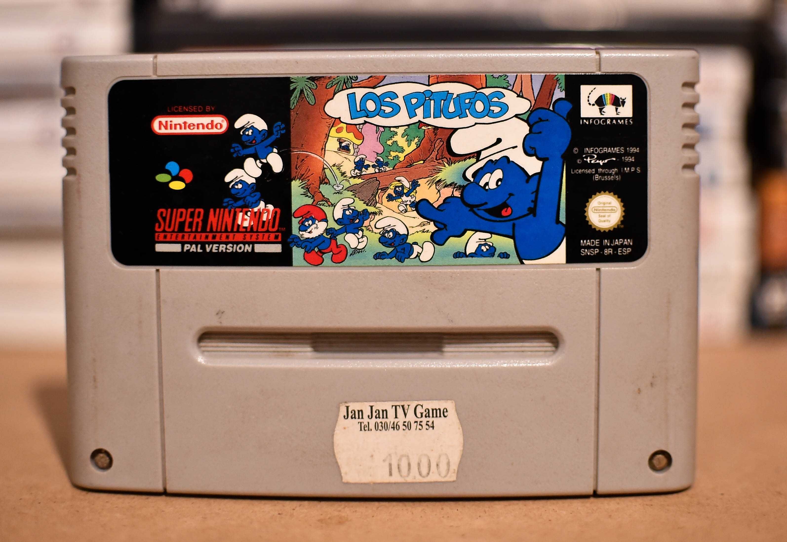 SNES # Smerfy Los Pitufos
