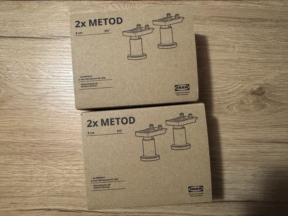 Nogi Metod - Ikea 2 opakowania