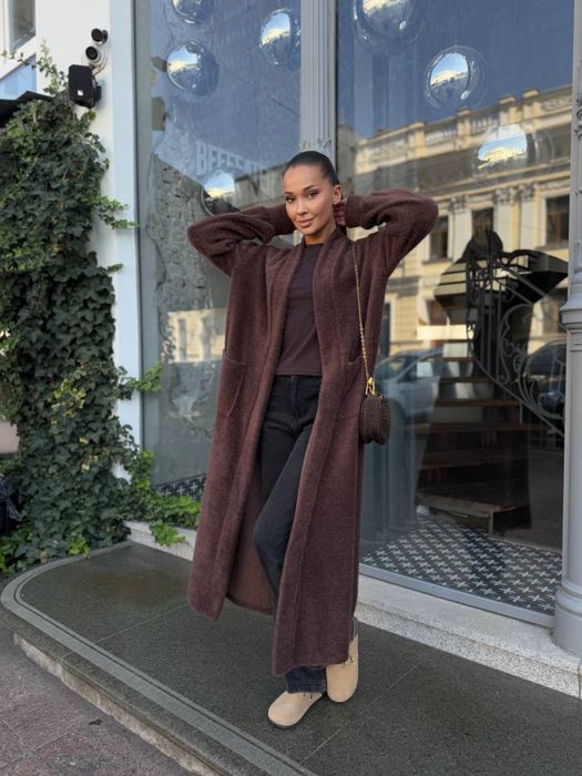 Кардігани з альпаки теплий