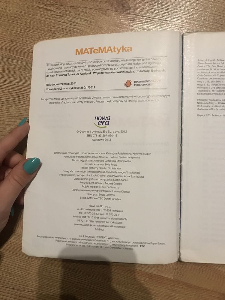 MATeMAtyka 1 zakres podstawowy i rozszerzony (po gimnazjum)