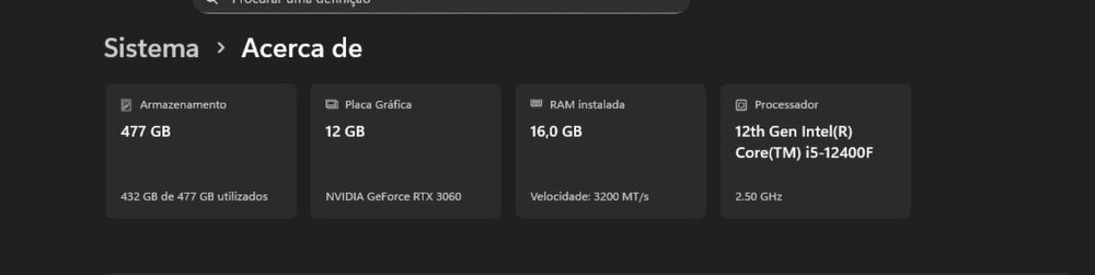 Computador Gaming/Trabalho Victus 15L