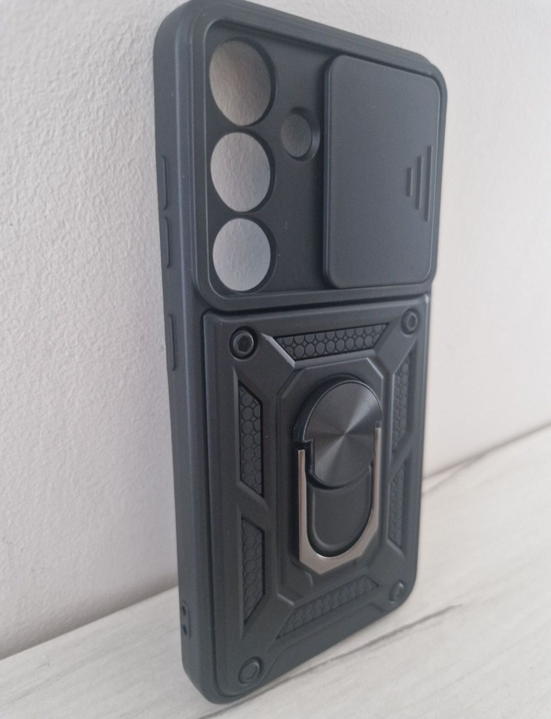 Slide Camera Armor Case do Samsung Galaxy S25 Czarny