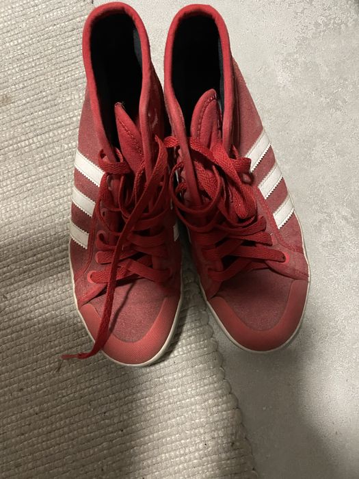 Trampki czerwone adidas